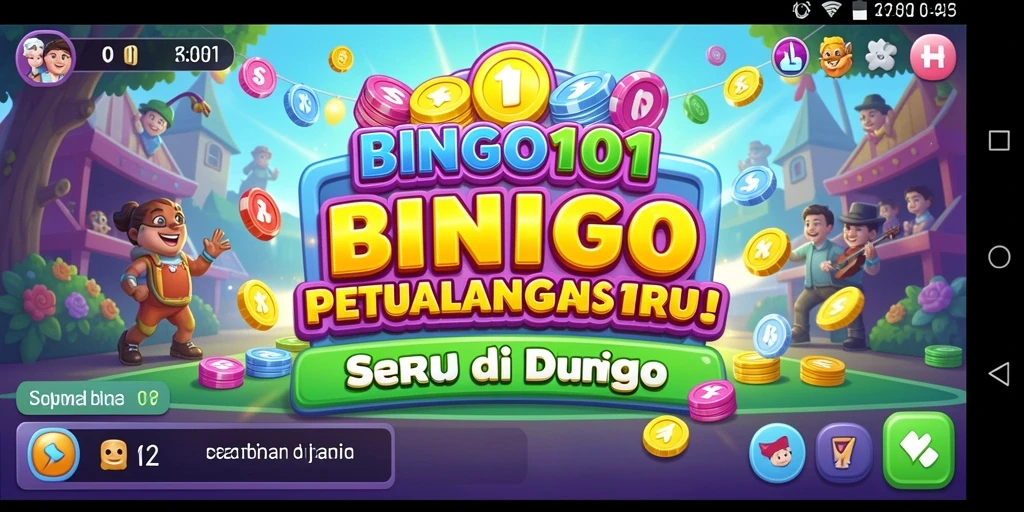 Screenshot gameplay <strong>BINGO101</strong> menampilkan aksi seru dalam misi petualangan.