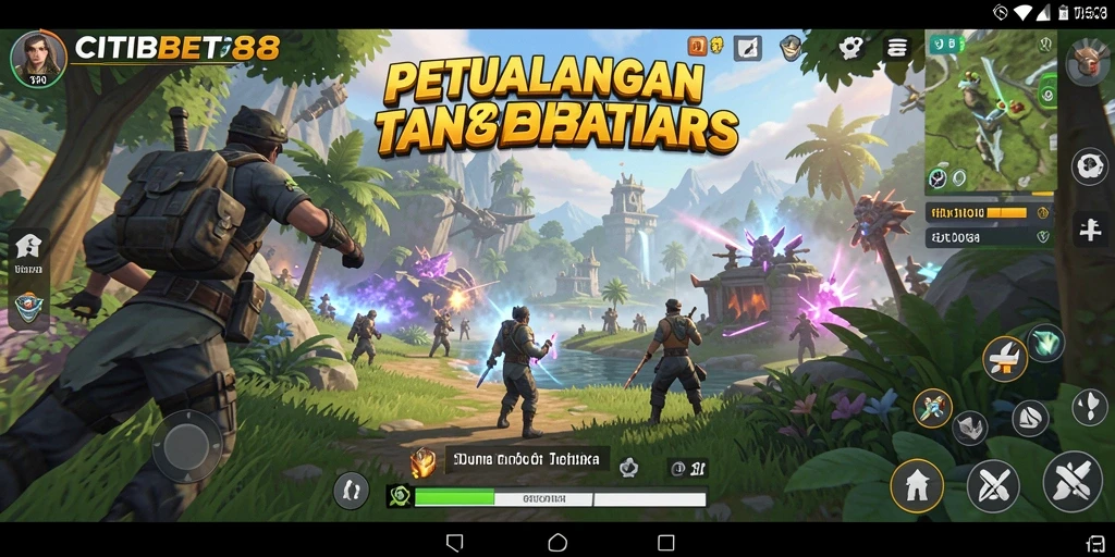 Tampilan gameplay menakjubkan di dunia terbuka CITIBET88.