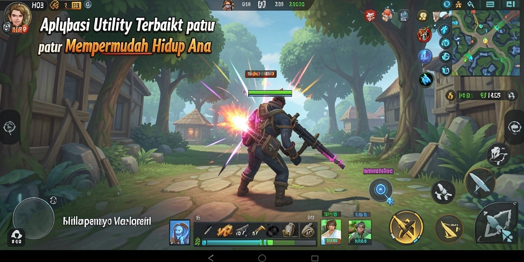 Tampilan screenshot H03 menunjukkan berbagai fitur alat Utility yang bermanfaat.