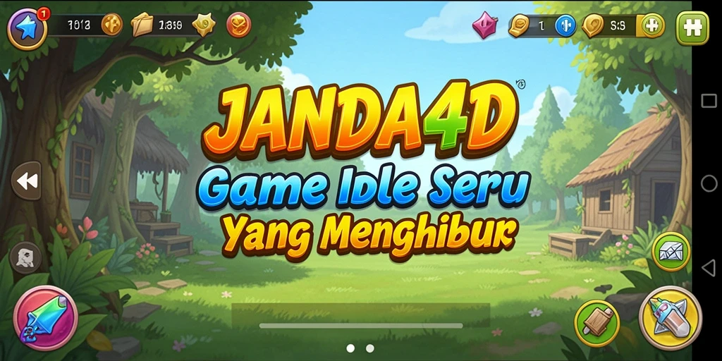 Screenshot gameplay JANDA4D yang menampilkan aksi Idle yang mengasyikkan.