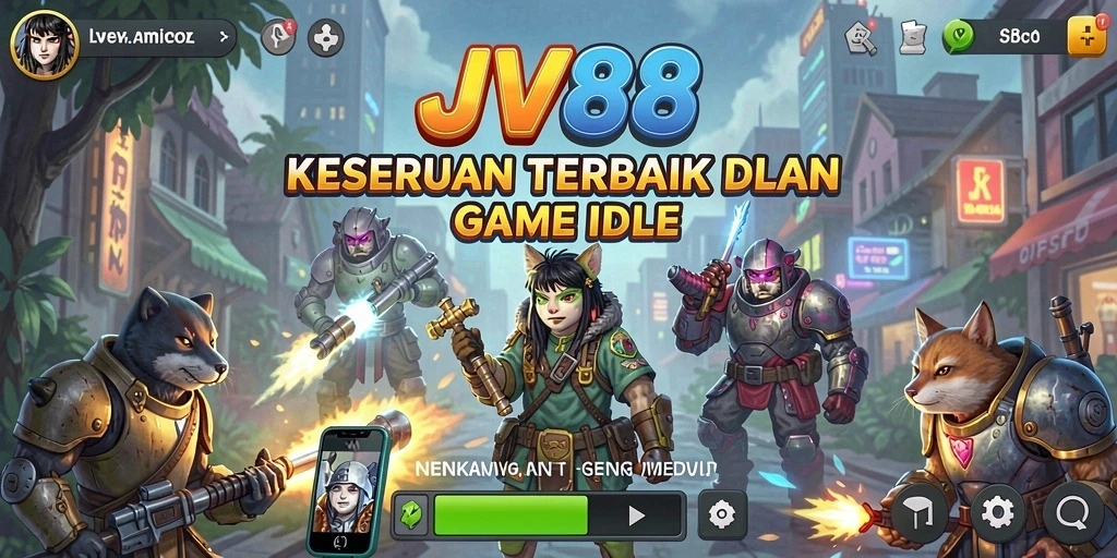 Tampilan menarik dari gameplay JV88 yang memukau