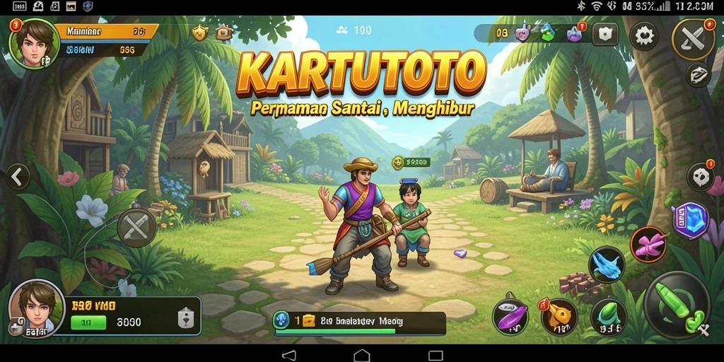 Gameplay KARTUTOTO yang menghibur dan menantang.