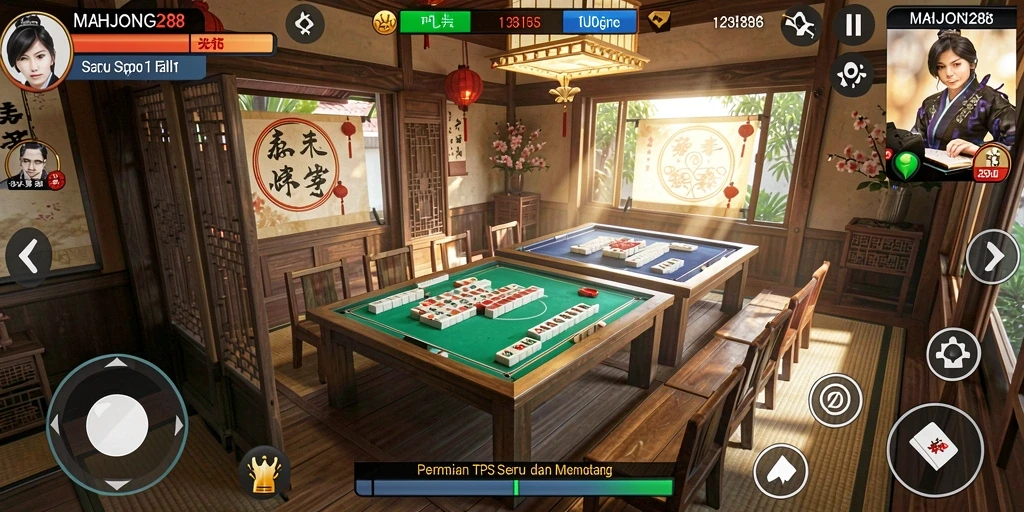 Screenshot <strong>MAHJONG288</strong> menampilkan aksi seru dalam gameplay TPS.