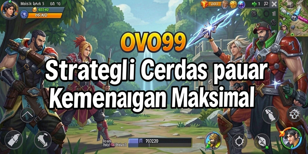 Gameplay intens dalam OVO99 dengan strategi mendalam.