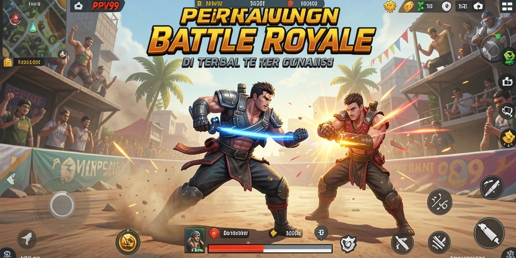 Gameplay seru dan mendebarkan di PPV99 Battle Royale.