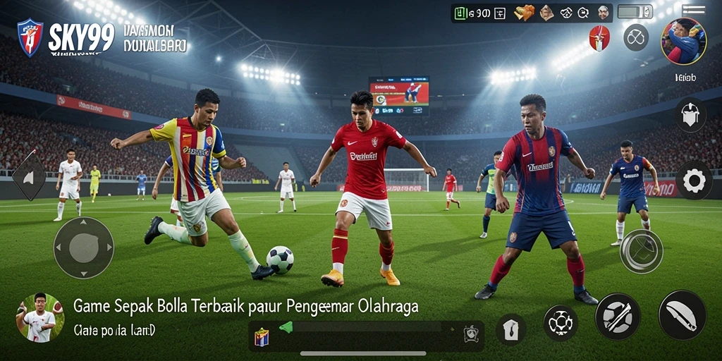 Tampilan gameplay yang mendebarkan dan penuh aksi dari SKY99.