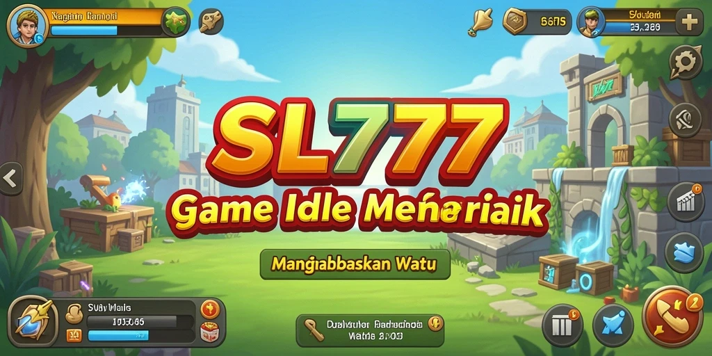 Tampilan gameplay SL777 yang menarik dan penuh warna.