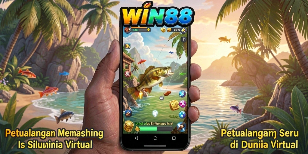 Gameplay WIN88 yang seru dengan aktivitas memancing yang menarik.