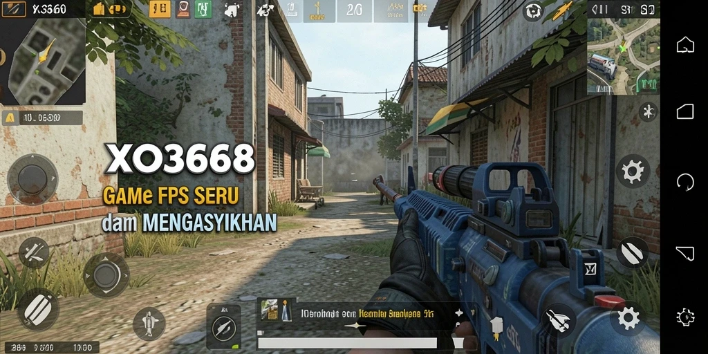 Gameplay seru dengan aksi menembak yang menegangkan.